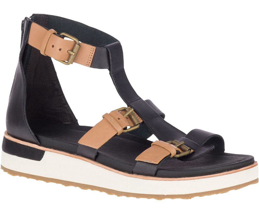 Merrell Sandaler Dame - Roam Mid Buckle - Sort - MNQ624013